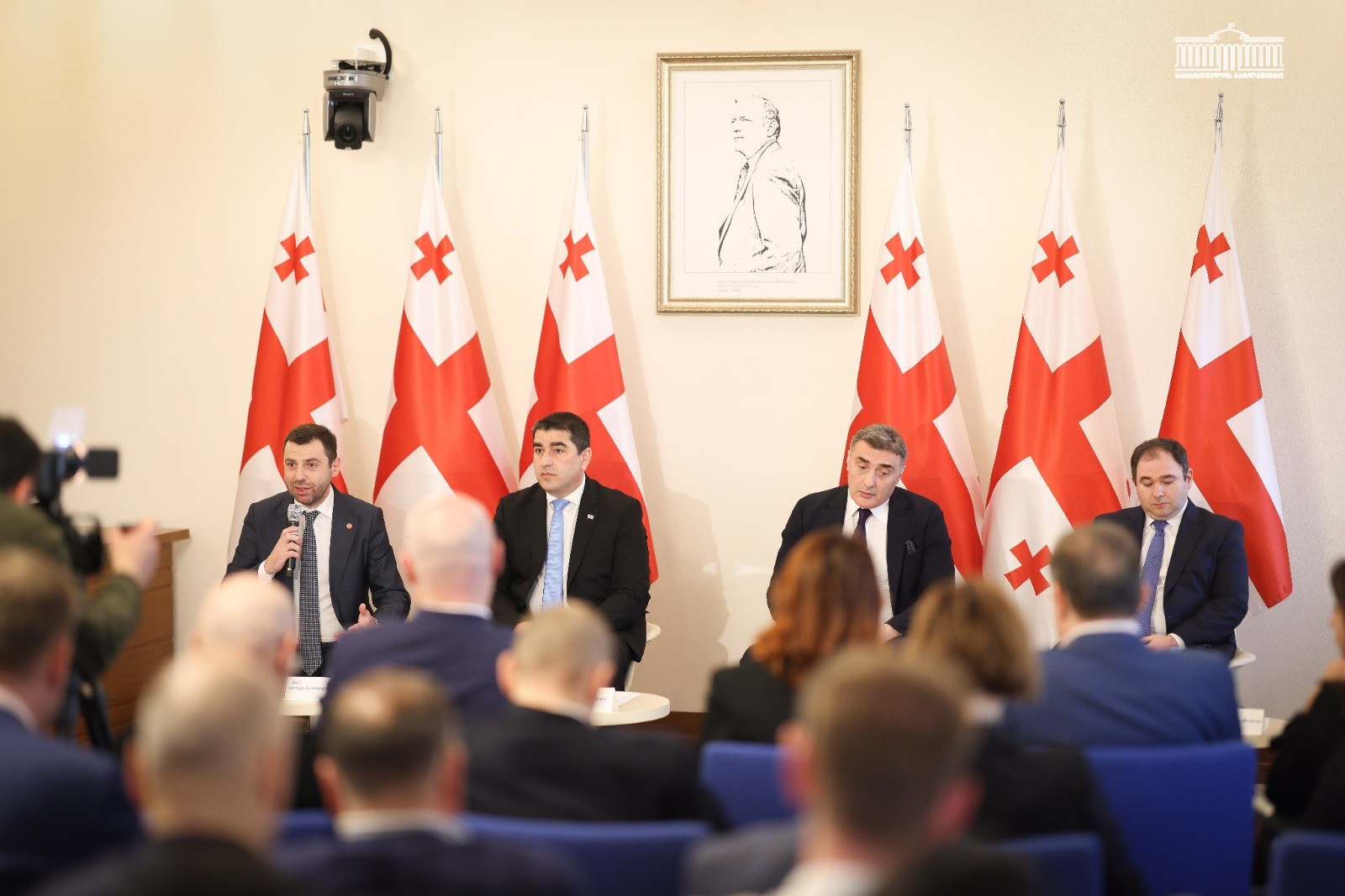 ეკონომიკური ფორუმის 2026 წლის დისკუსიათა სერია პარლამენტის თავმჯდომარემ შალვა პაპუაშვილმა გახსნა